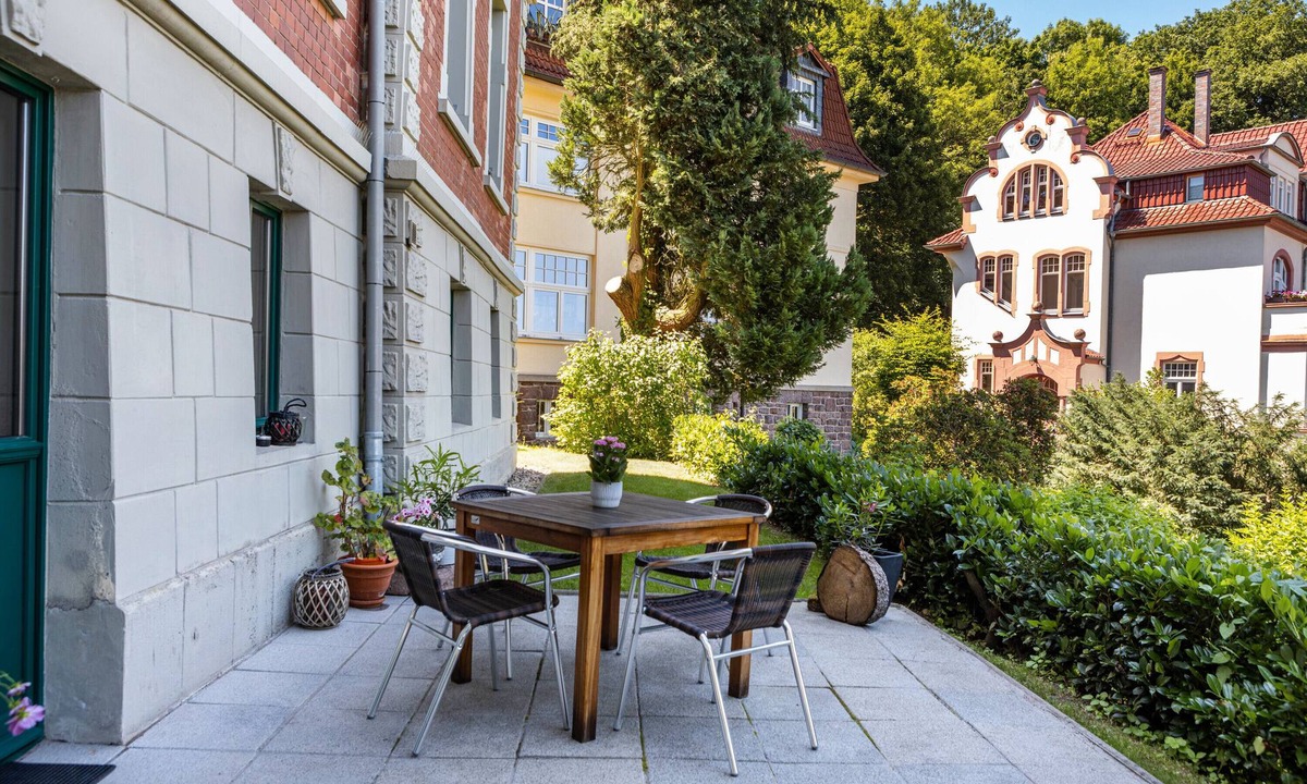 Eisenach Apartment | Apartment 'Villa Funcke' with Private Terrace and Wi-Fi