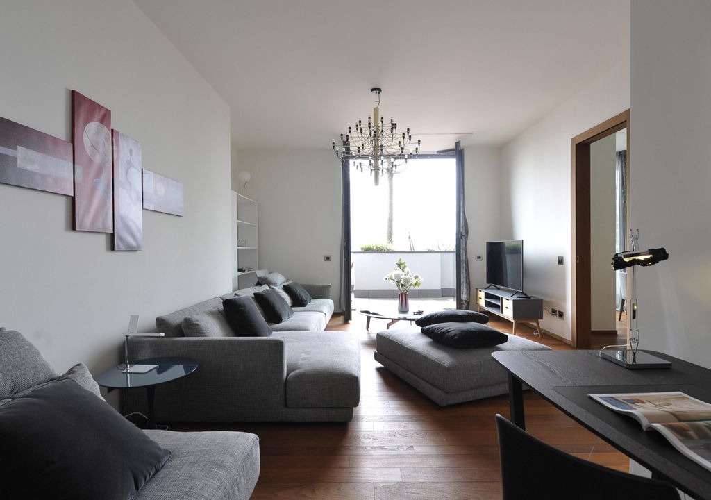 Isola Apartment | Castillia Bosco Verticale apartment in Porta Garibaldi with WiFi, integrated air conditioning, balc…