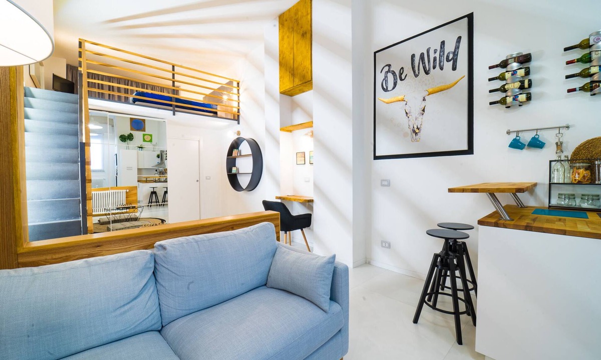 Simonetta Apartment | Downtown apartment with whirlpool shower, within walking distance of metro tramway