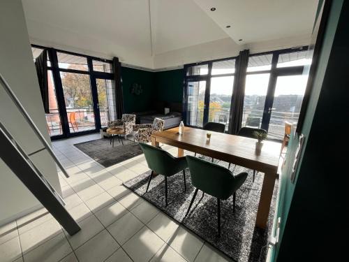 Greven Apartment | Fewo Weitblick - Licht, Ruhe und Raum