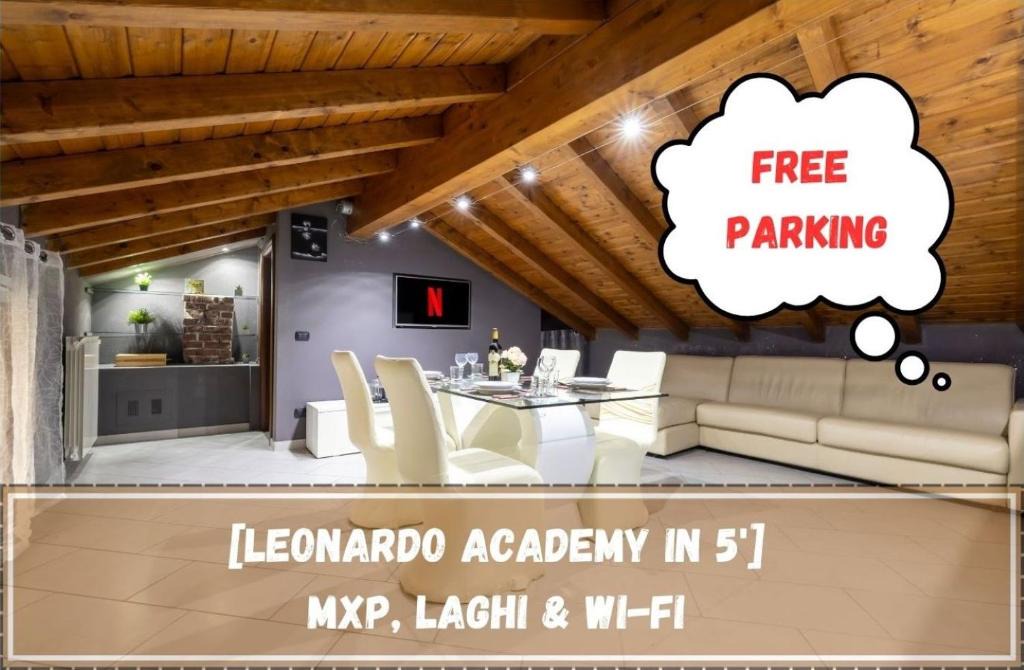 Sesto Calende Apartment | Leonardo Academy in 5' - Parcheggio Gratis - laghi & Wi-FI