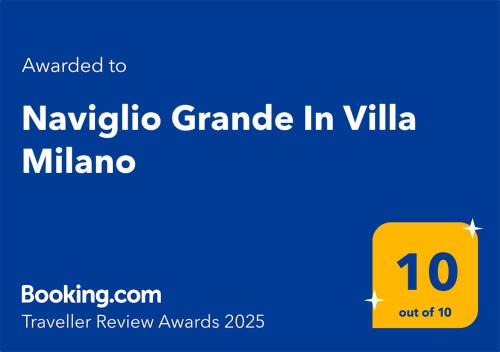 Lorenteggio Apartment | Naviglio Grande In Villa Milano