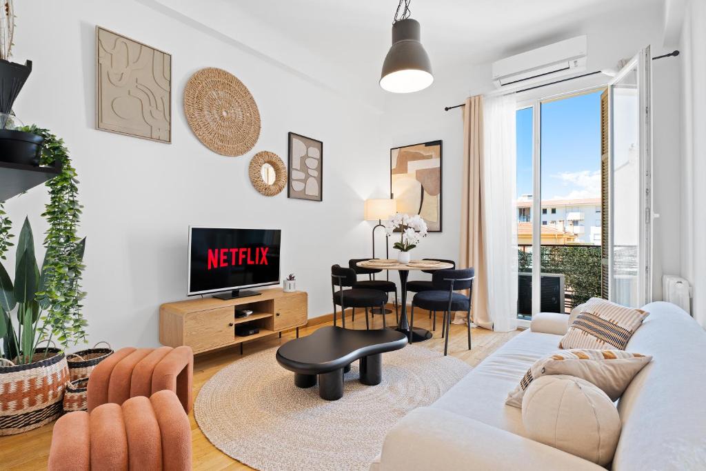 Quartier du Port Apartment | Nice Renting - ARSON - Chic & Modern Design 2-Bedroom AC Port Nice