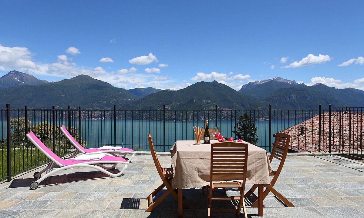 Menaggio Apartment | Parco dei Cervi Terrazzo