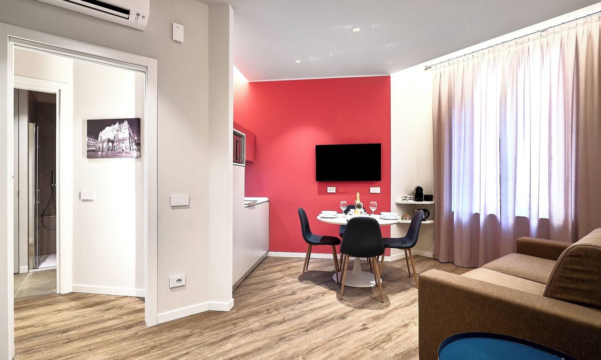 Citta Studi Apartment | RED DONATELLO - One Bedroom Apartment, Sleeps 5