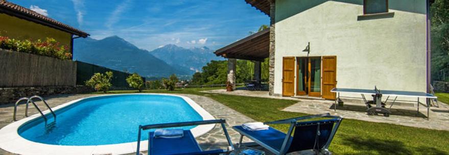 Colico Villa | Villa Betulla con piscina privata sul lago di Como