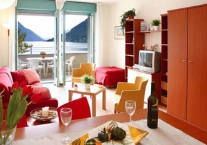 Apartment in Porlezza with Lake view