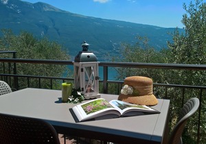 Casa Maffei PLUS apartment 4, 1st floor, balcony with wonderful lake view, garden