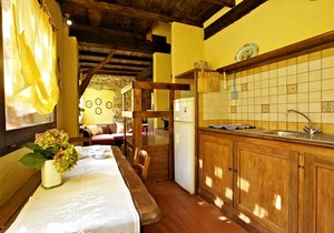 Holiday home in a former mill from the 18th century. With 10 000 m�� of land and pool