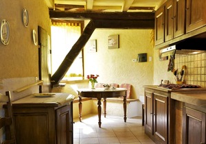Holiday home in a former mill from the 18th century. With 10 000 m² of land and pool