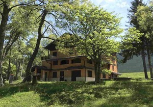 La Capanna di Pian delle Betulle. Apartment Aria with Mountain View and Terrace
