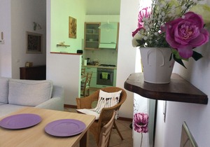 Large apartment in a detached villa with garden