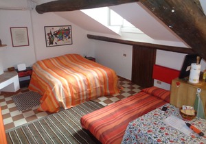 splendid attic in the heart of Milan