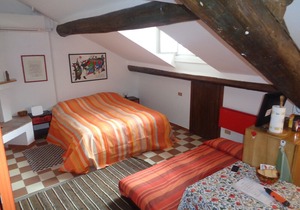 splendid attic in the heart of Milan