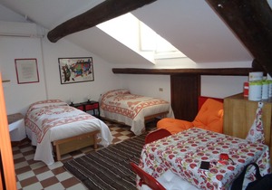 splendid attic in the heart of Milan