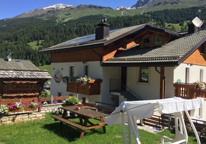 THREE-ROOM APARTAMENT 2 BATHROOMnBIKE TREKKING MOUNTAIN VALFURVA STELVIO GAVIA