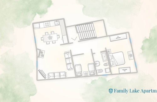 Azzano Apartment | 85 m² Apartment ∙ 2 bedrooms ∙ 6 guests
