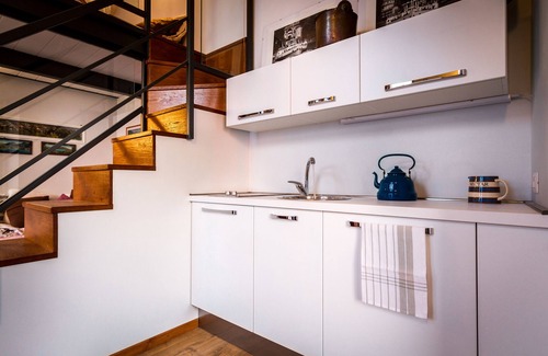 Blevio Apartment | Apartment 'Loft E Veranda Sul Lago Di Como' with Lake View, Wi-Fi and Air Conditioning