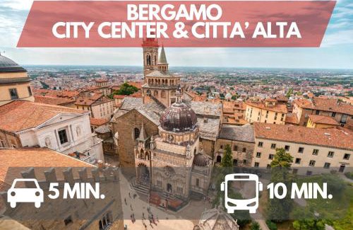 Azzano San Paolo Apartment | BGY Airport Home - 2min from BGY Airport, WiFi