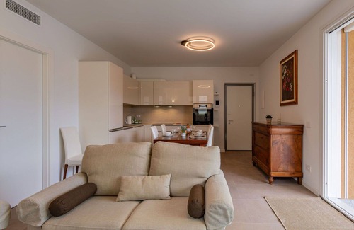 Consiglio di Rumo Apartment | Cosy apartment for 4 guests with pool, WIFI, A/C, TV and balcony