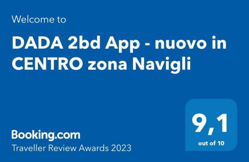 Porta Genova Apartment | DADA 2bd App - nuovo in CENTRO zona Navigli