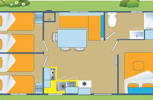 Portese House | Holiday park Internazionale Eden - Mobilehome Happy Premium (2833)