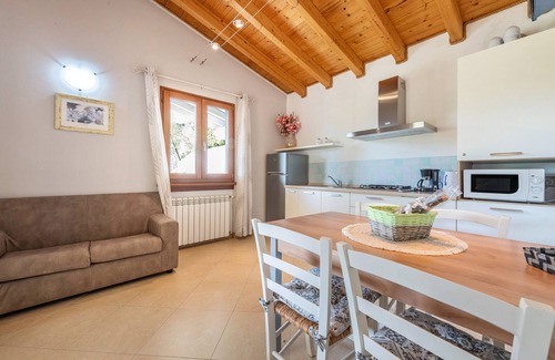 Tremosine Apartment | Lovely Apartment “Residence Tatiana B1” with Pool, Terrace