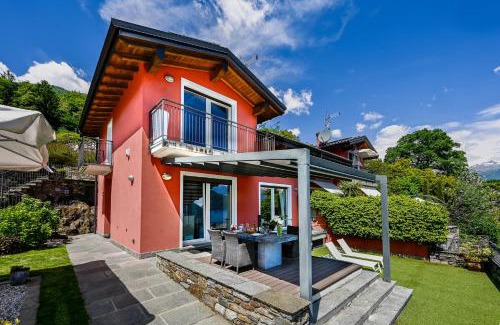 Pianello del Lario House | Verde Ferienhaus mit Panorama-Seeblick