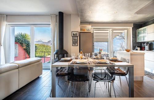 Pianello del Lario House | Verde Ferienhaus mit Panorama-Seeblick