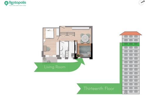 Porta Tenaglia Apartment | 57 m² Apartment ∙ 1 bedroom ∙ 3 guests