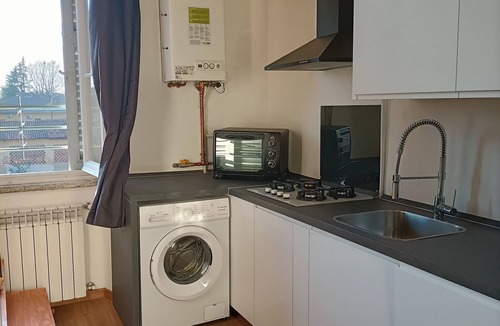 Trezzo sull'Adda Apartment | Affascinante monolocale soppalcato in un vecchio Collegio