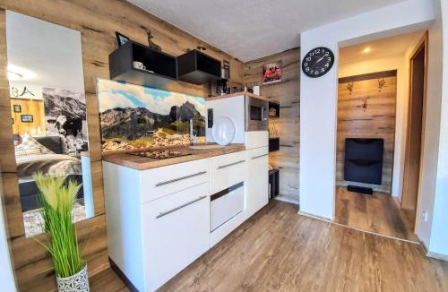 Ried Apartment | Aggenstein - Helles Studio mit Südbalkon und traumhaftem Bergpanorama in Pfronten Mitte