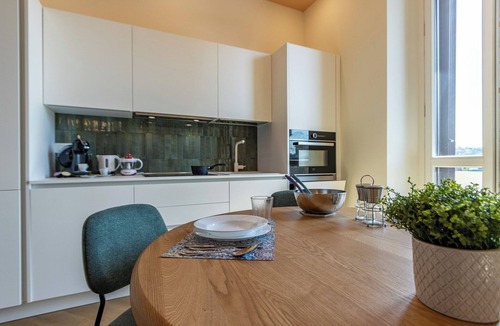 Cascina dei Pomi Apartment | Apartment 'Appartamento Martini' with Balcony, Wi-Fi and Air Conditioning
