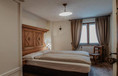 Valdidentro Apartment | Apartment 'Rustico Pradella Apartments' with Mountain View, Shared Terrace and Wi-Fi