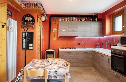 Sondrio Apartment | Apartment 'Taverna Relax Sara' with Mountain View, Private Terrace and Wi-Fi