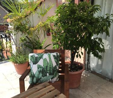 Pero House | Appartamento con terrazza e posto auto Libri e Giardini