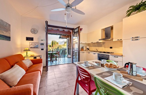 Cecina Apartment | "Appartamento 34" with Lake View, Shared Pool and Private Terrace