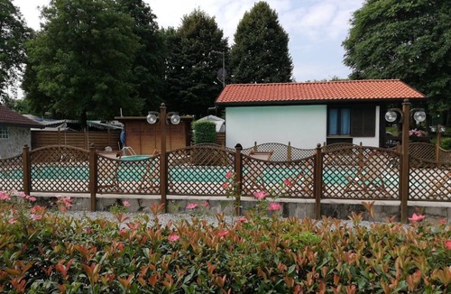 Barza House | Camping Smeraldo Dormeletto Mobilehome Luxury with lake view for 4 people