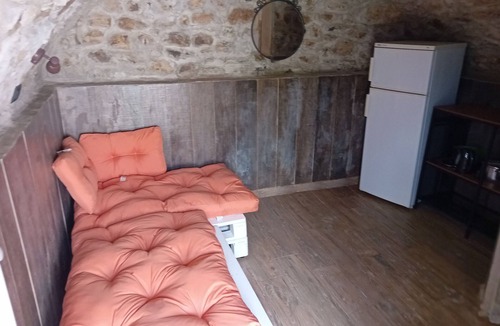 Bene Lario RV Rental | Caravan 'Glamping C Selva Tenda Ciliegio' with Mountain View and Shared Garden