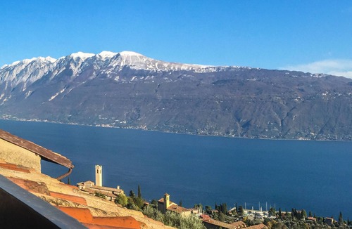 Fornico Apartment | Casa Fornico 8, terrace with breathtaking views of Lake Garda