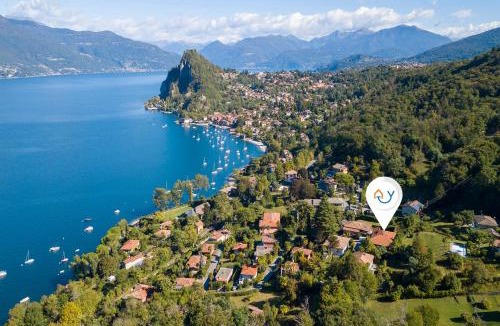 Castelveccana Villa | Casa Francesca Garden And View - Happy Rentals