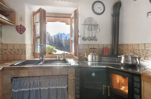 Valdisotto Ski Chalet | Chalet "Ralon" with Mountain View and Garden