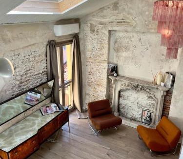 Porta Genova Apartment | Charming and Design Attic Loft Central Milan in coolest area Navigli Ticinese
