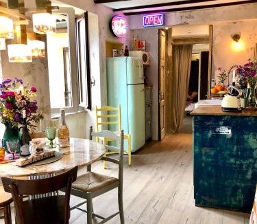 Porta Genova Apartment | Charming and Design Attic Loft Central Milan in coolest area Navigli Ticinese