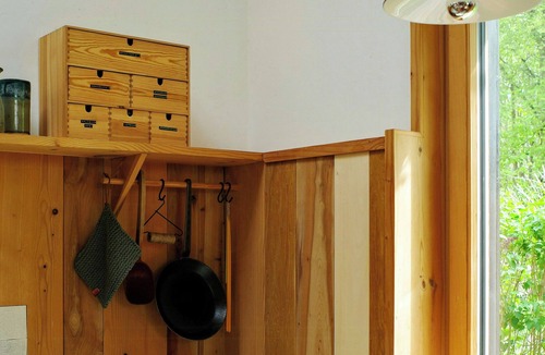 Palling House | Creatively converted wooden shed in the forest