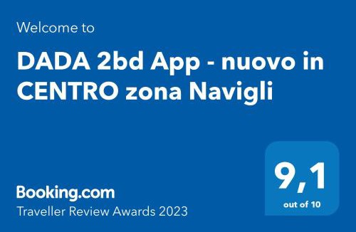 Porta Genova Apartment | DADA 2bd App - nuovo in CENTRO zona Navigli