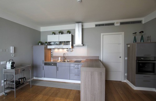 Toscolano Maderno Apartment | Design apartment - 100 sqm green terrace - Pool - Fantastic panoramic lake view