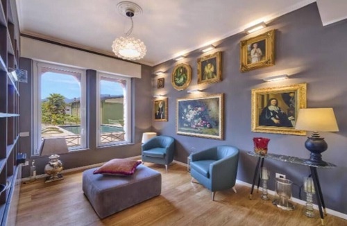 Lierna Villa | Elegant Historic Villa with Pool, Jacuzzi & Lake Views in Lierna