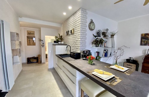 Limone sul Garda Apartment | EXCLUSIVE 65M2 APARTMENT BOUGANVILLE FRONT LAKE BALCONY