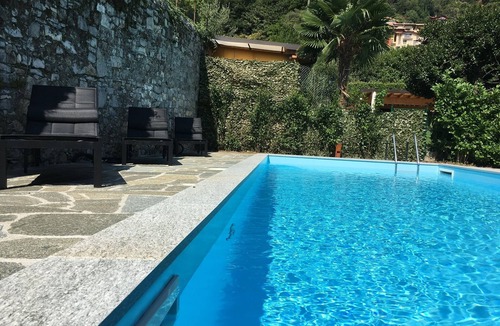 Santa Maria - Rezzonico Villa | Fabulous villa with private pool set in beautiful garden overlooking the lake